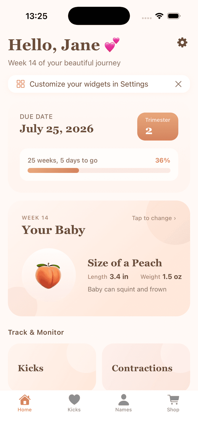 Pregnancy Track App